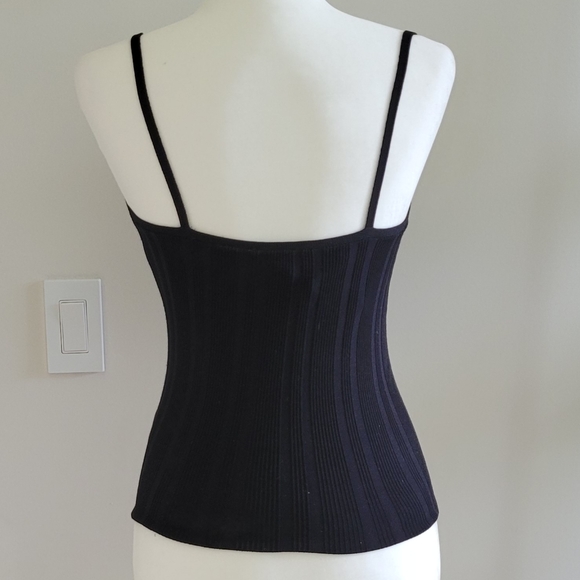 Cropped Ribbed Sweater Cam - Picture 2 of 6